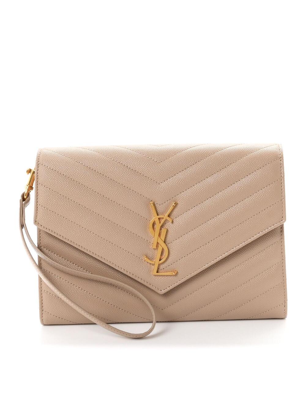 Saint Laurent Grain De Poudre Matelasse #347448S87B
